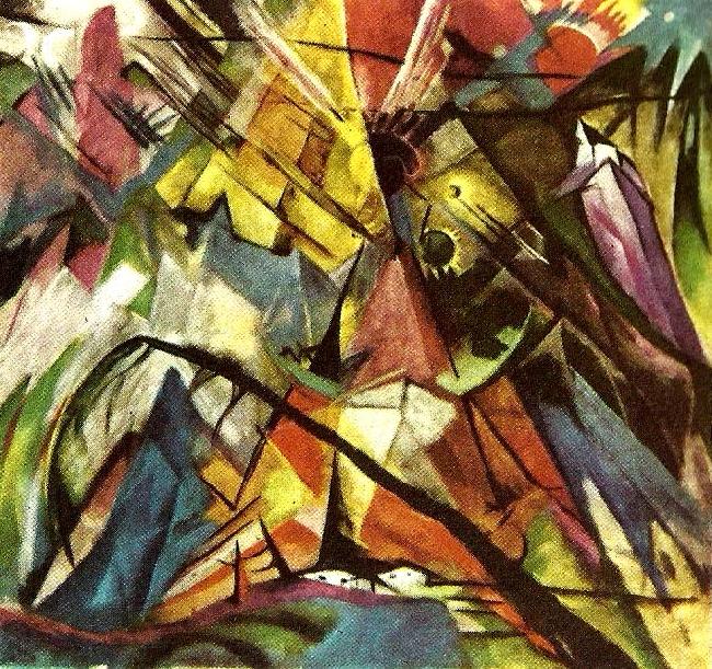 Franz Marc tirol oil painting picture